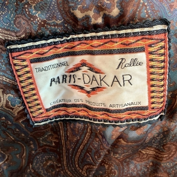 Paris-Dakar Vintage 1980s Leather Bomber Jacket - Picture 10 of 13